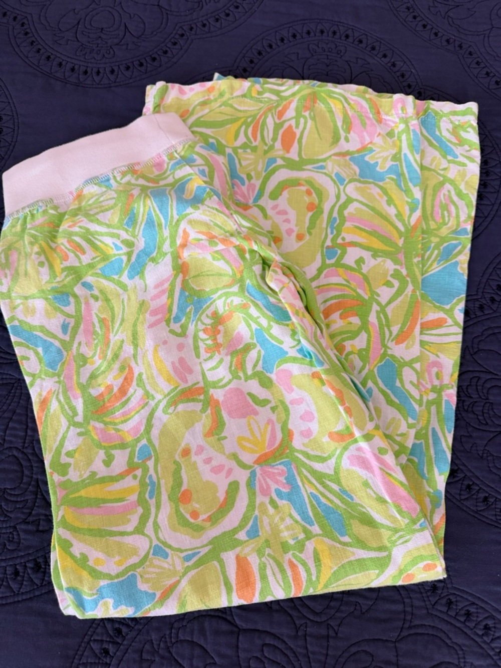 Lilly Pulitzer Beach Tropical Drawstring Pants